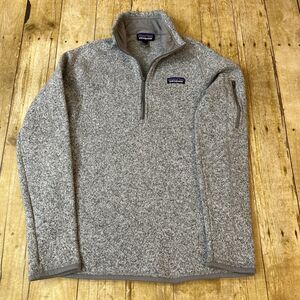 Patagonia Better Sweater 1/4 Zip Fleece Pullover Sweater Medium STY25617